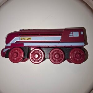 Thomas & Friends Wooden Railway Caitlin Streamlined Engine Y5856 Magenta Train